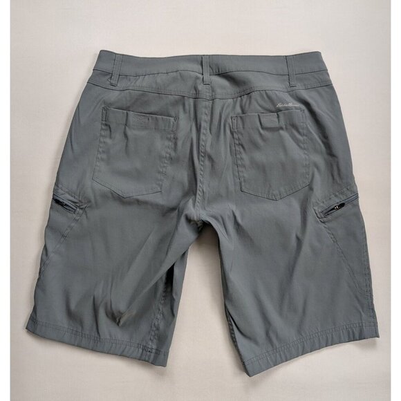 Eddie Bauer Men’s Storm Rainier Chino Shorts Size 38 Grey - Picture 2 of 6